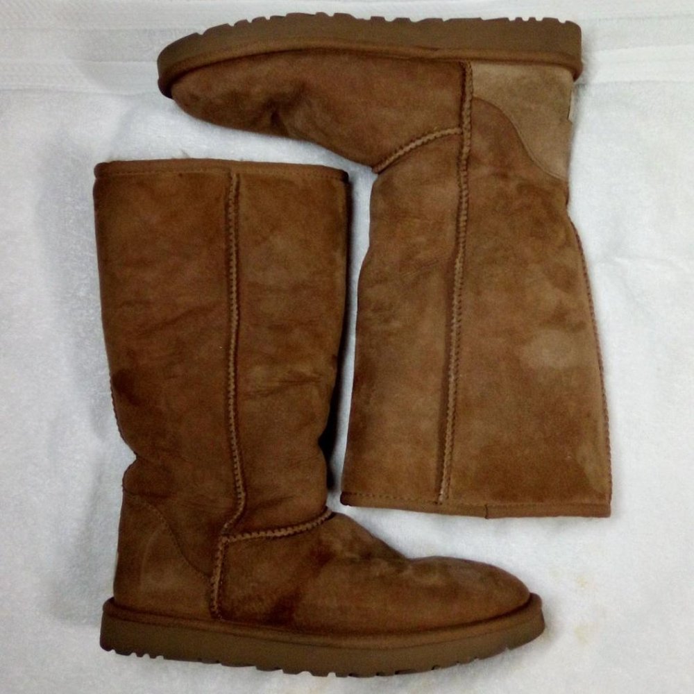 UGGs Australia Tall Chestnut Boots Women's size 7